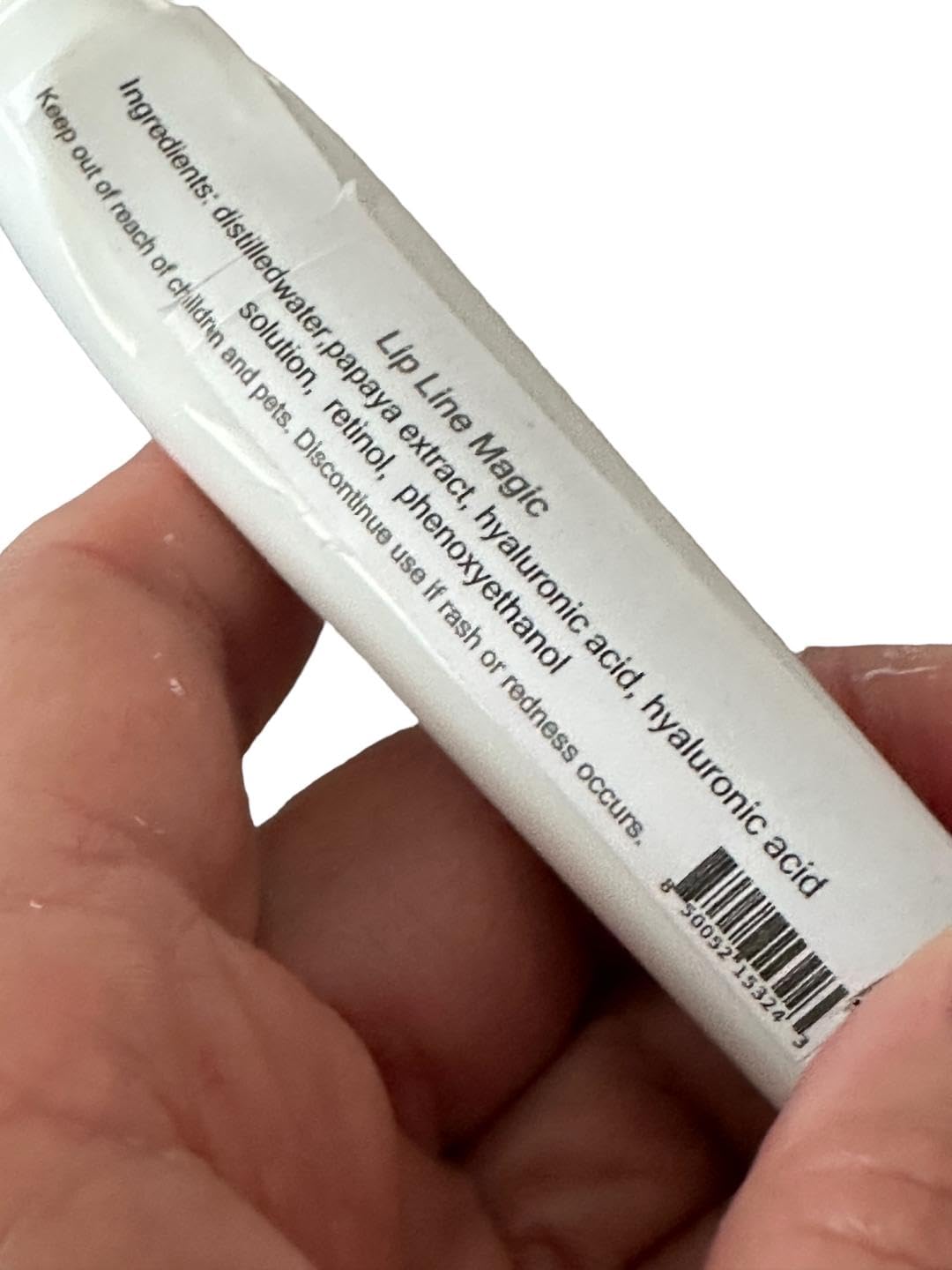 Diva Stuff anti-aging lip line serum product label details