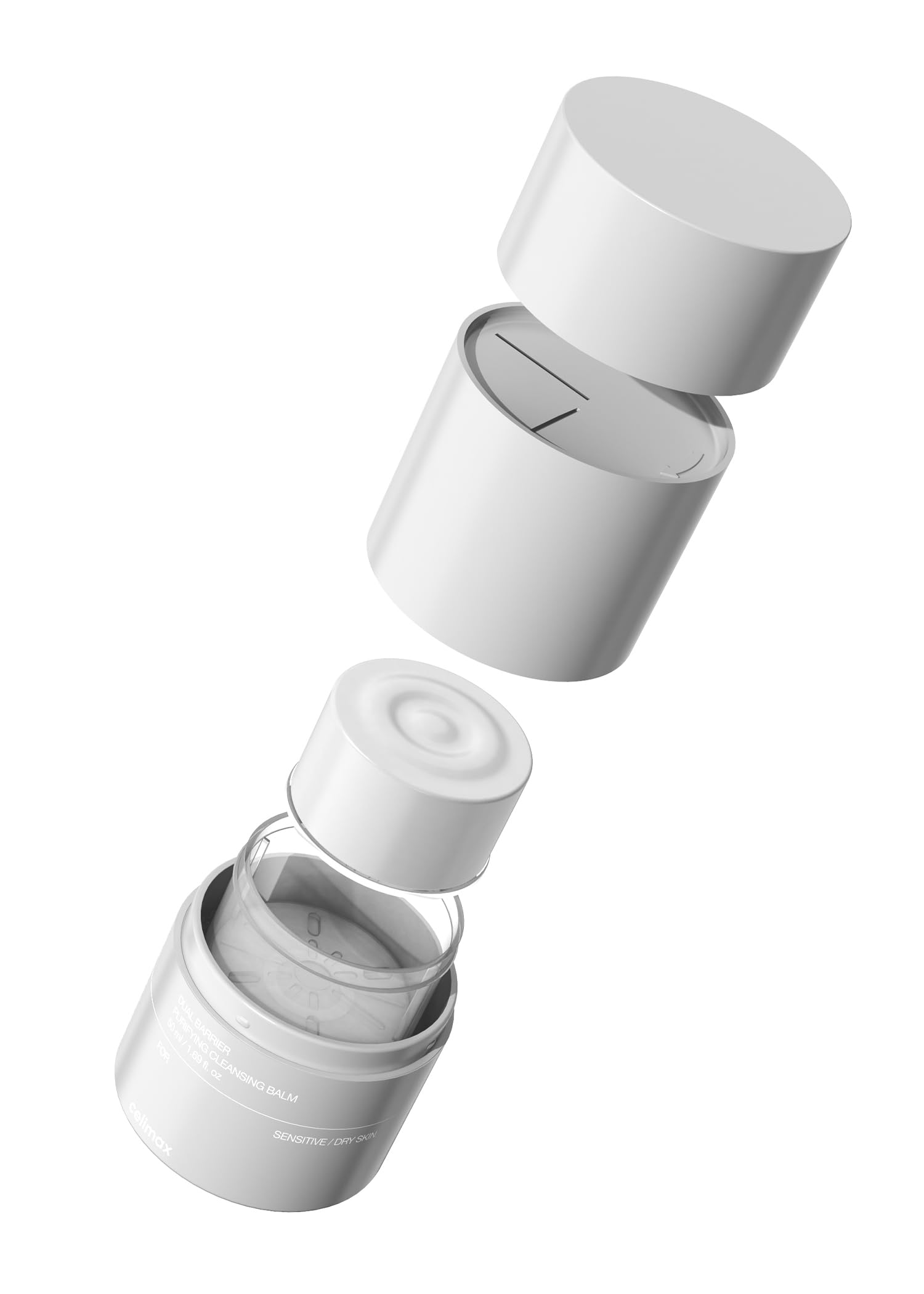 Grind-to-use application mechanism of Celimax cleansing balm