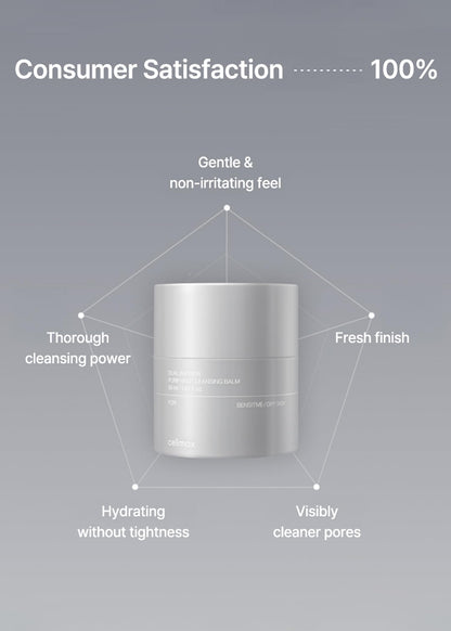 Celimax Dual Barrier Purifying Cleansing Balm 50ml refill set packaging
