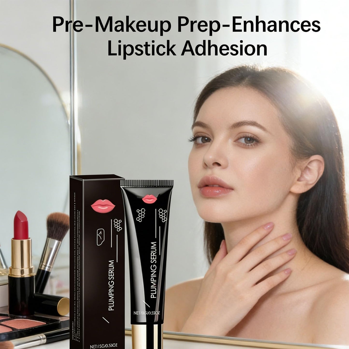 Generisch Lip Booster plumping serum application demonstration