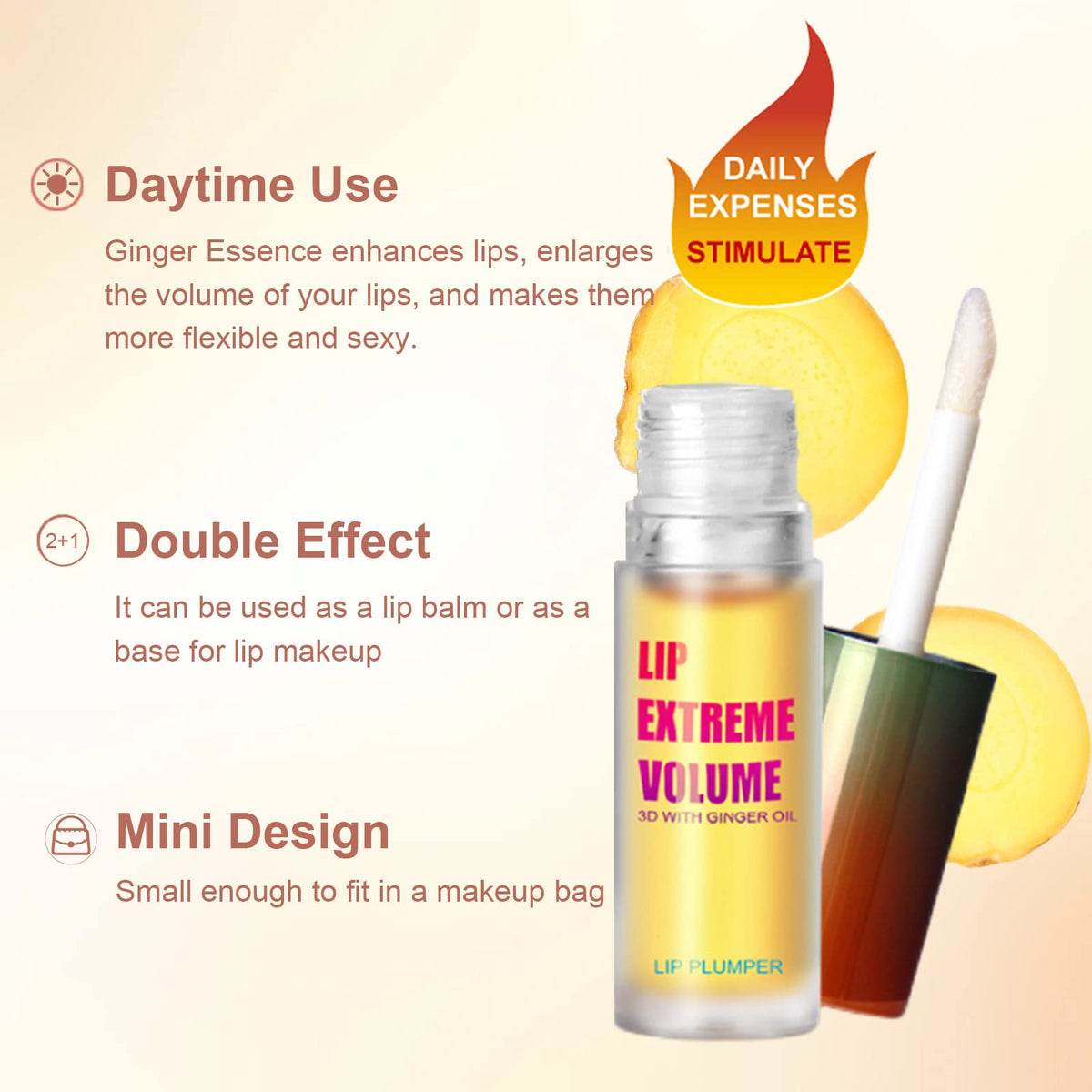 Laikme Tredstone Lip Plumper Extreme box and bottle set