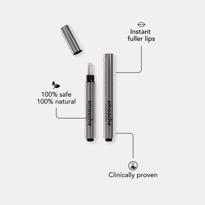Back view of Smooche Extreme Lip Plumper packaging