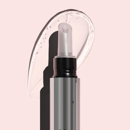 Close up of Smooche Lip Plumper branding