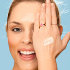 Freeman Restorative Makeup Remover Balm lifestyle application shot on skin