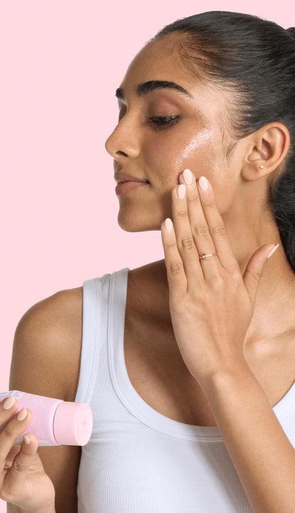 Florence By Mills Cleansing Balm tube open with product