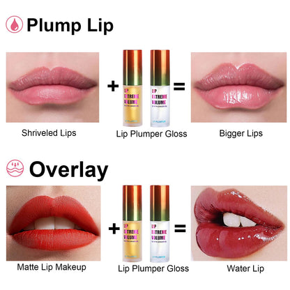 Model demonstrating results of Tredstone Lip Plumper
