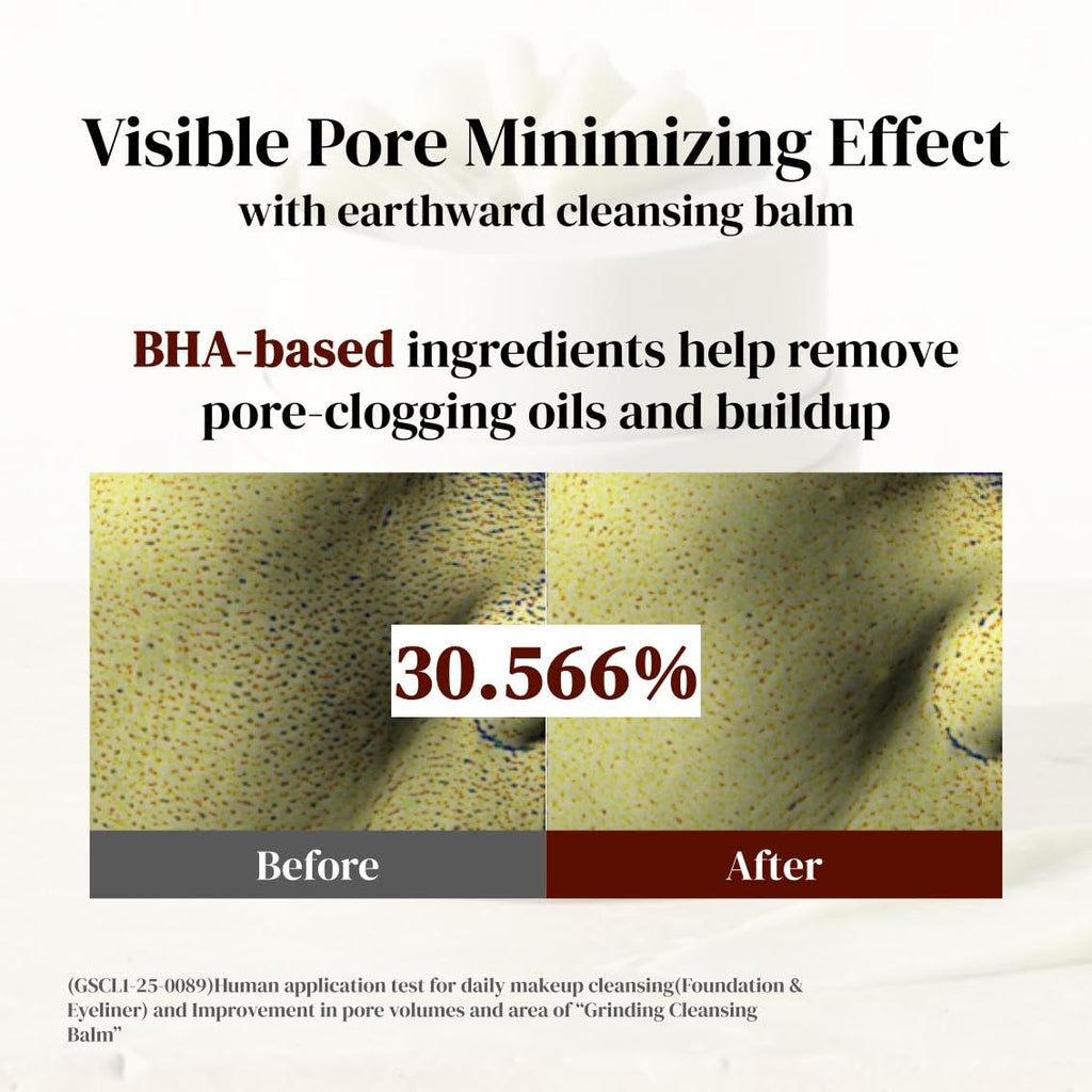 Demonstration of balm transforming into smooth cleansing oil