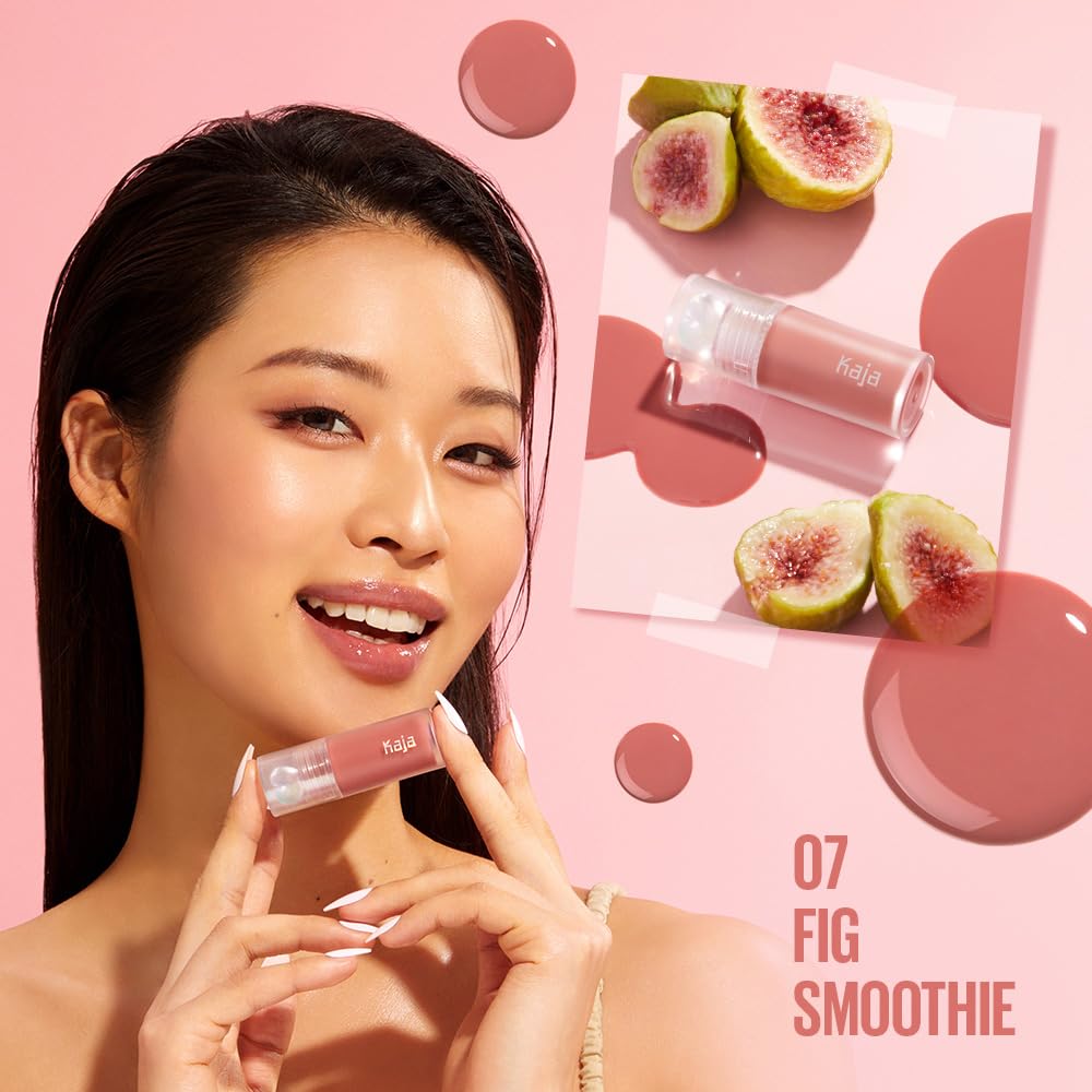 Kaja Lip Plumping Oil 07 Fig Smoothie applicator detail