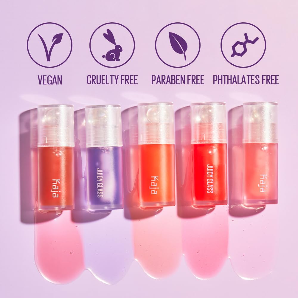 Kaja Lip Plumping oil packaging and cap design