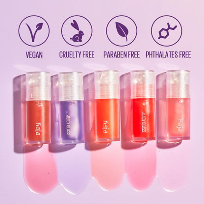 Kaja Lip Plumping oil packaging and cap design