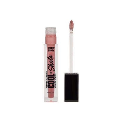 Soap And Glory plumping lip gloss packaging details