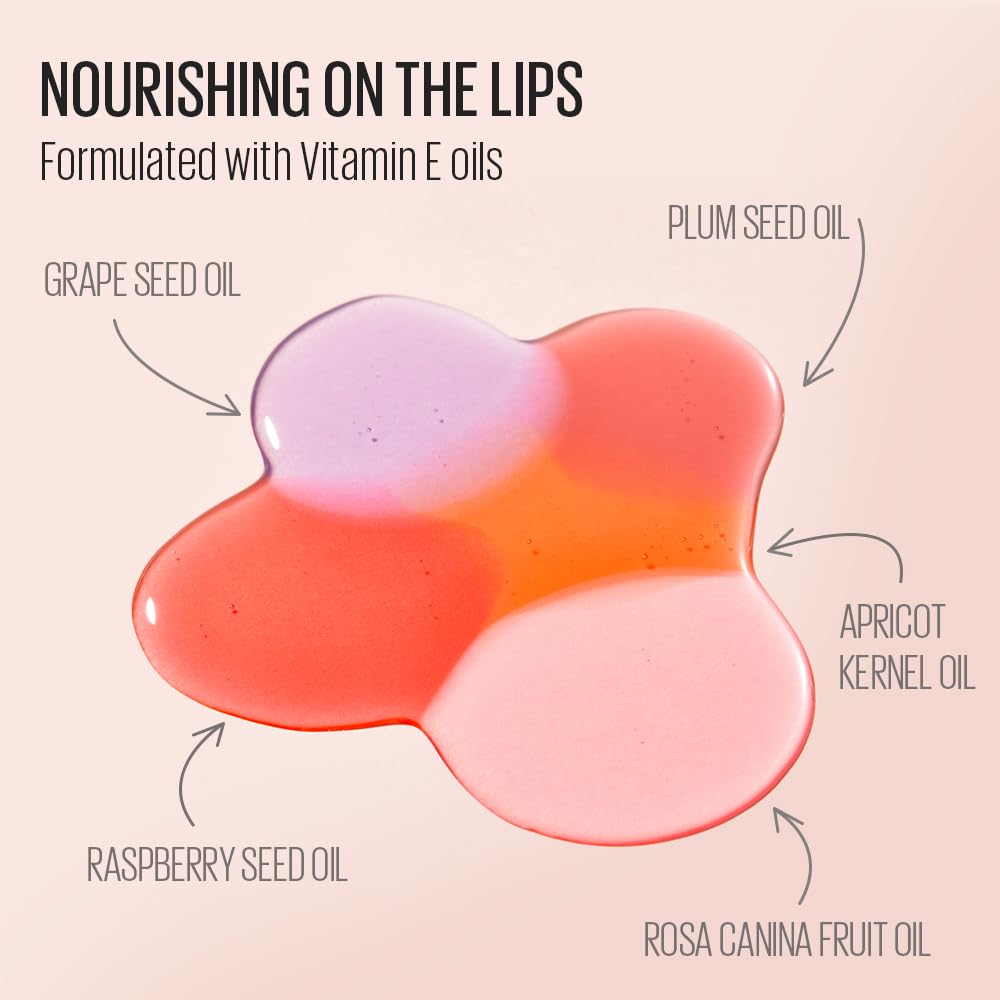 Kaja Fig Smoothie lip gloss bottle side profile