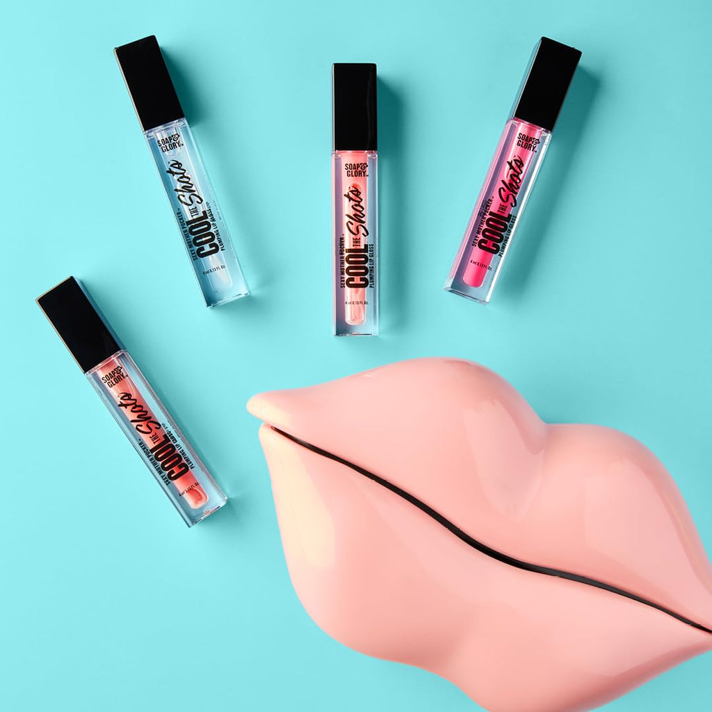 Soap And Glory lip plumper tube packaging details