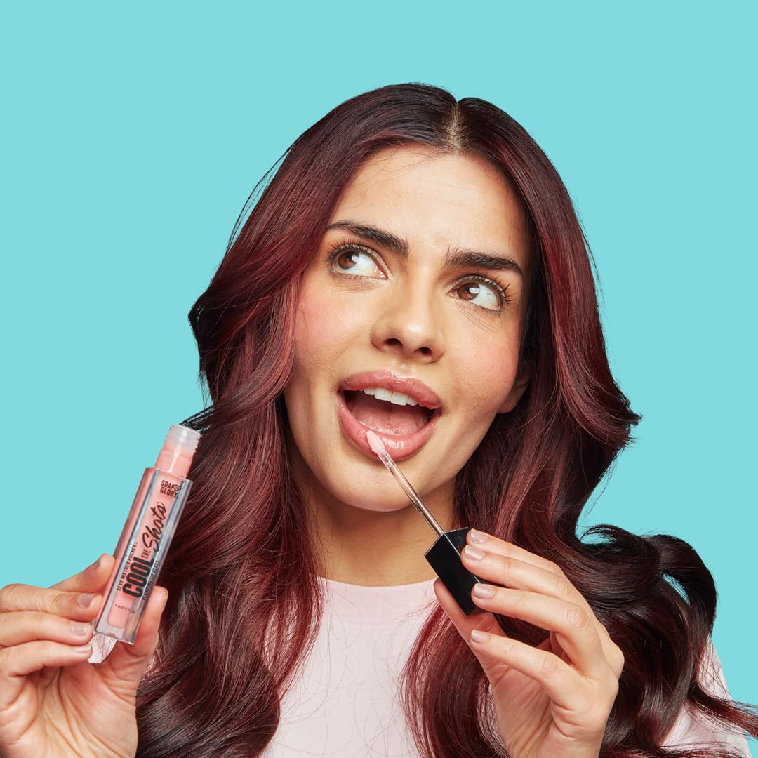Applicator view of Soap And Glory Nude Edition gloss