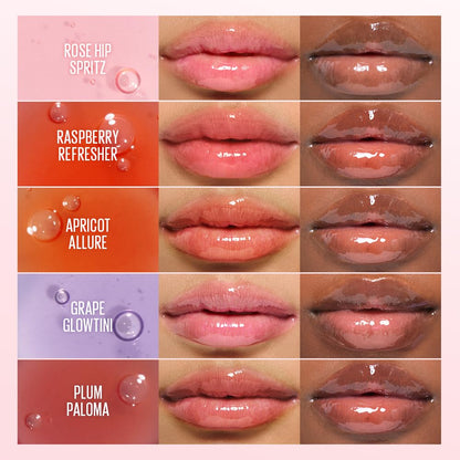 Kaja Beauty Juicy Glass lip oil full product display