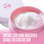 W7 Berry Clean Makeup Remover And Cleansing Balm container open showing texture