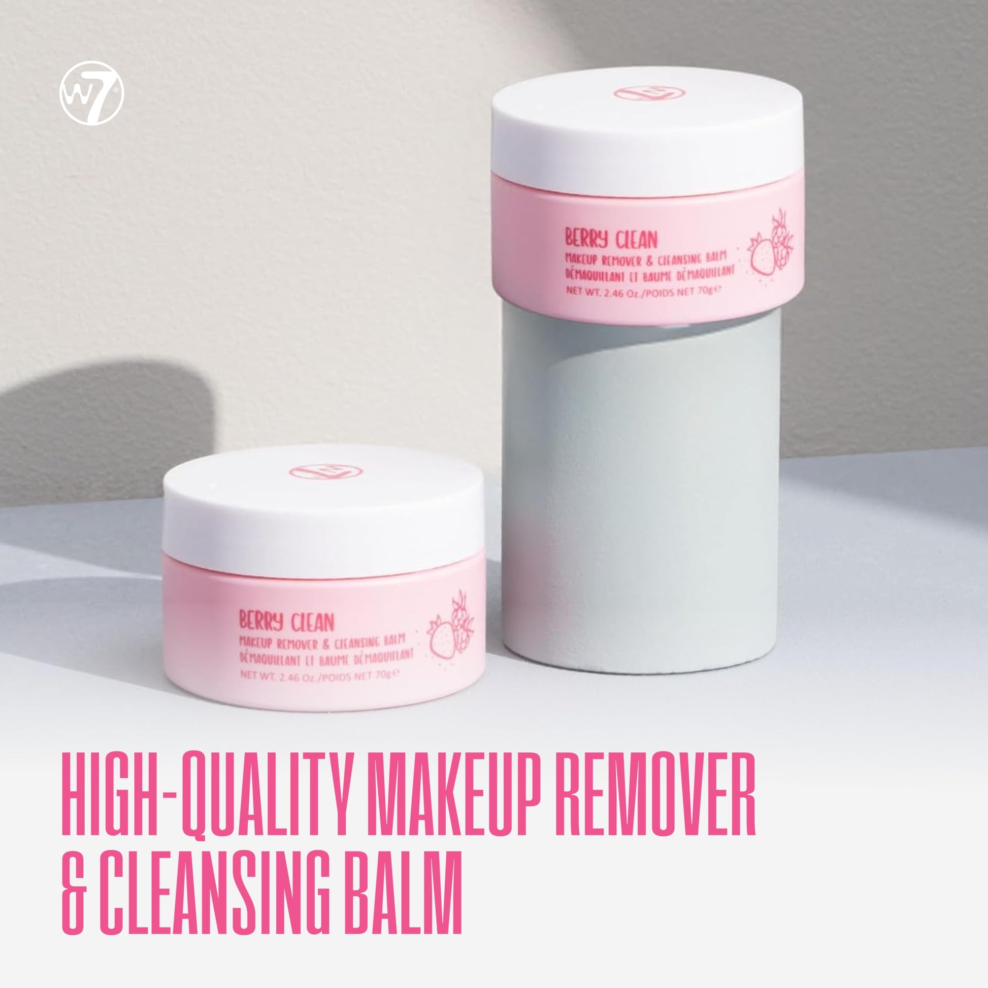 W7 Berry Clean skincare range trio