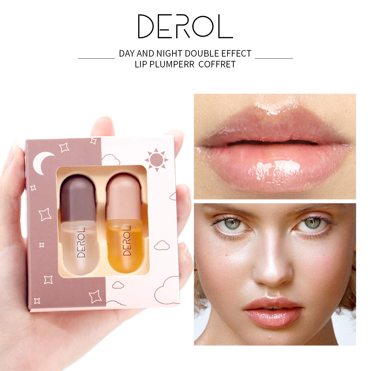 Myuango day ginger lip serum application