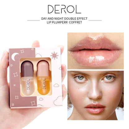 Myuango day ginger lip serum application