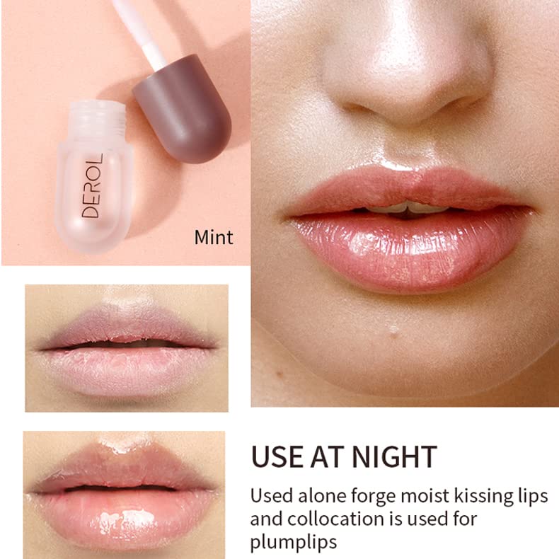 Benefits of ginger and mint lip serum set