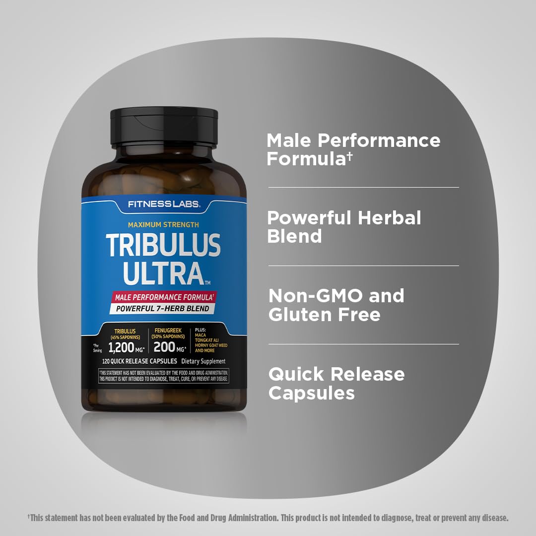 Authentic USA imported Tribulus Terrestris complex bottle