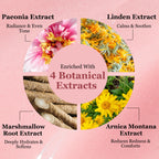 Mivida Makeup Melting Cleansing Balm ingredient highlights graphic