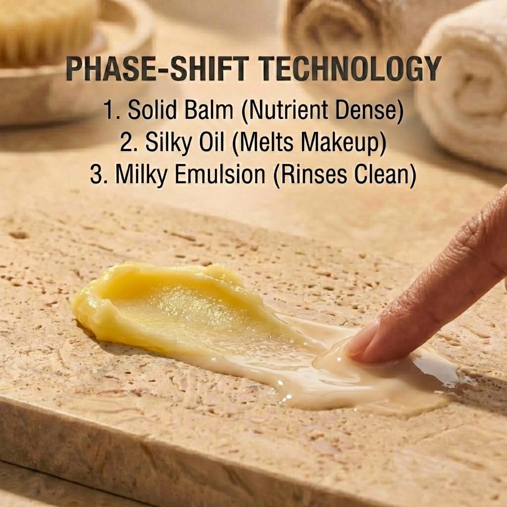 Bohemia Skin cleansing balm texture scoop