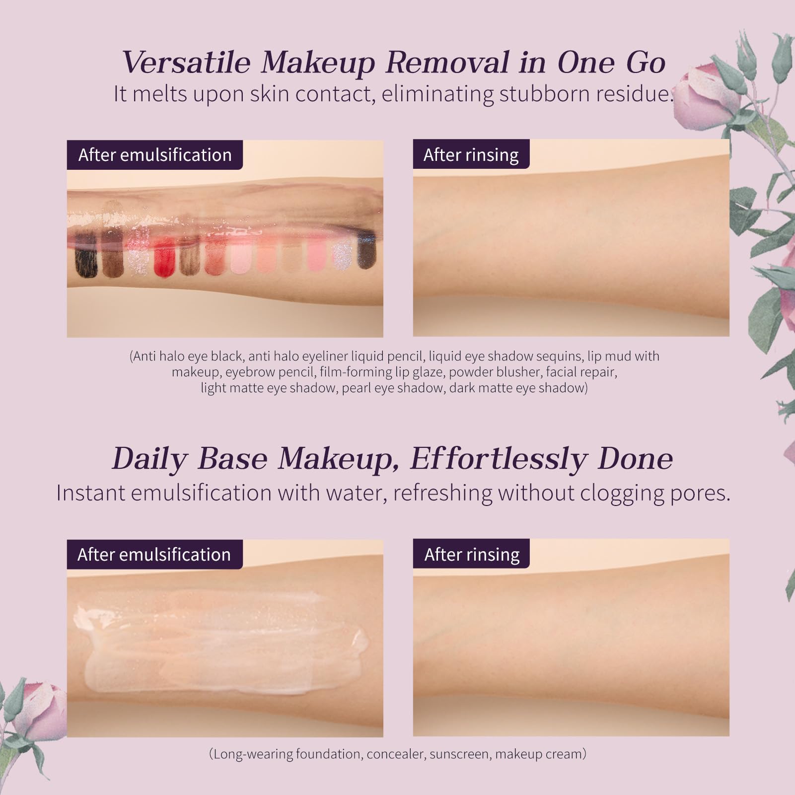 Flower Knows Midsummer Fairytales collection balm showing label details