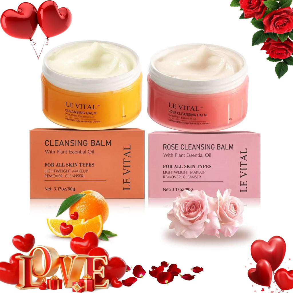 Le Vital makeup remover jar showing product texture and label details
