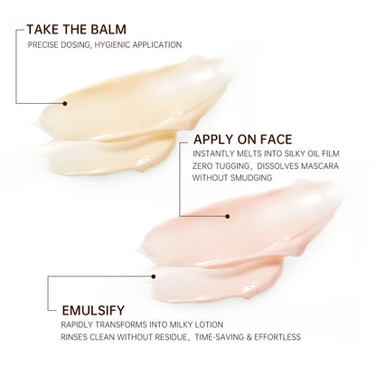 Side view of Le Vital cleansing balm packaging with brand details