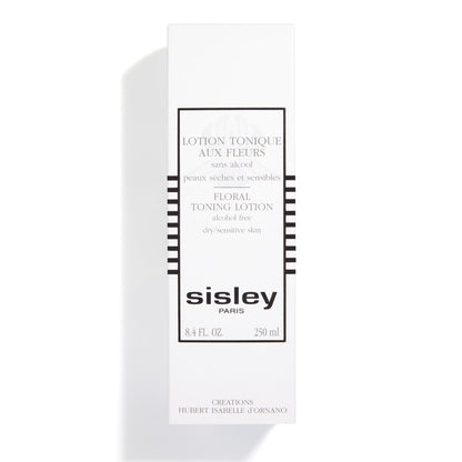 Sisley Paris Floral Toning Lotion bottle cap and packaging