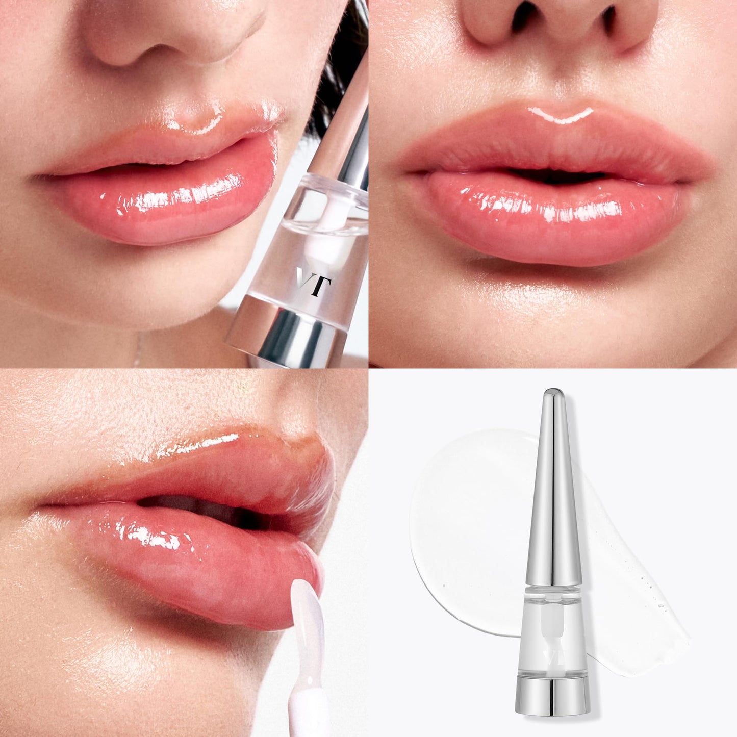 Side view of VT Cosmetics Reedle Shot Lip Plumper bottle