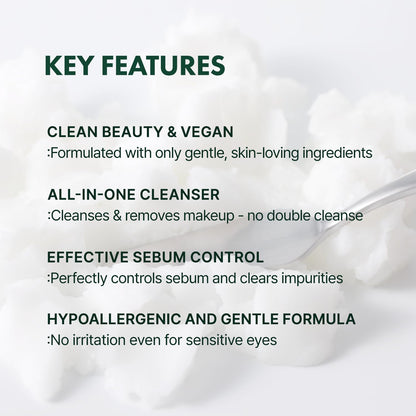 Texture of Irecipe Ceramide Yuja cleansing balm on fingers
