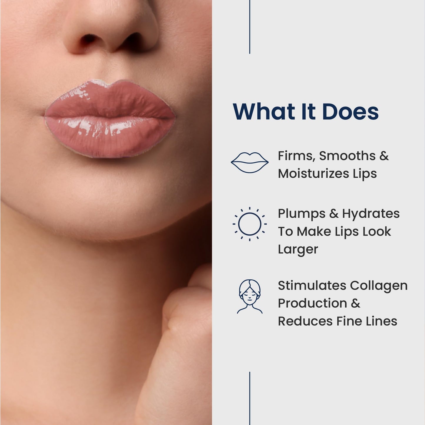 Agelyss lip plumper collagen boost serum packaging