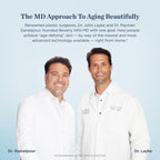 Comparison of lips before and after using Beverly Hills MD treatment