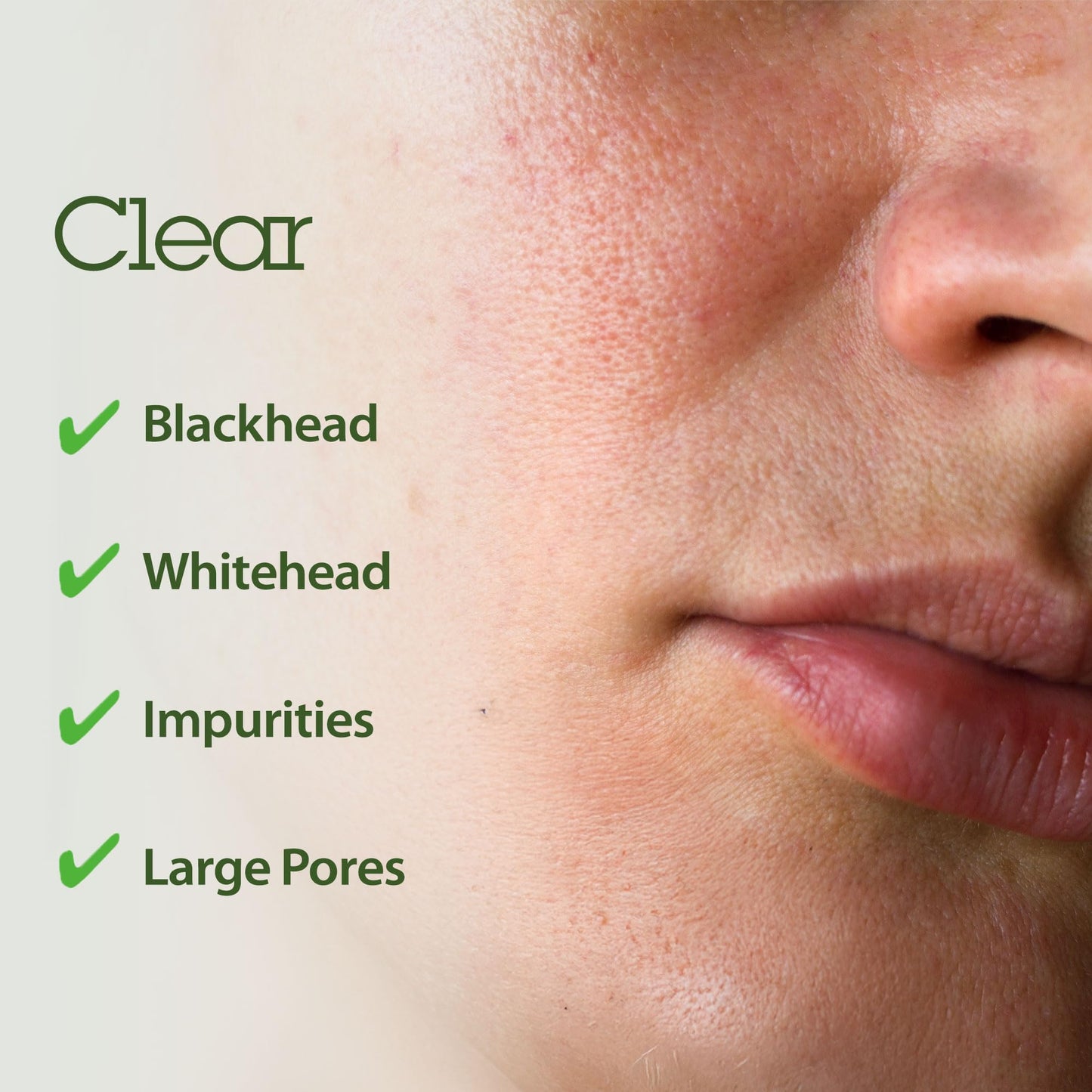 Demonstration of Blithe balm removing makeup