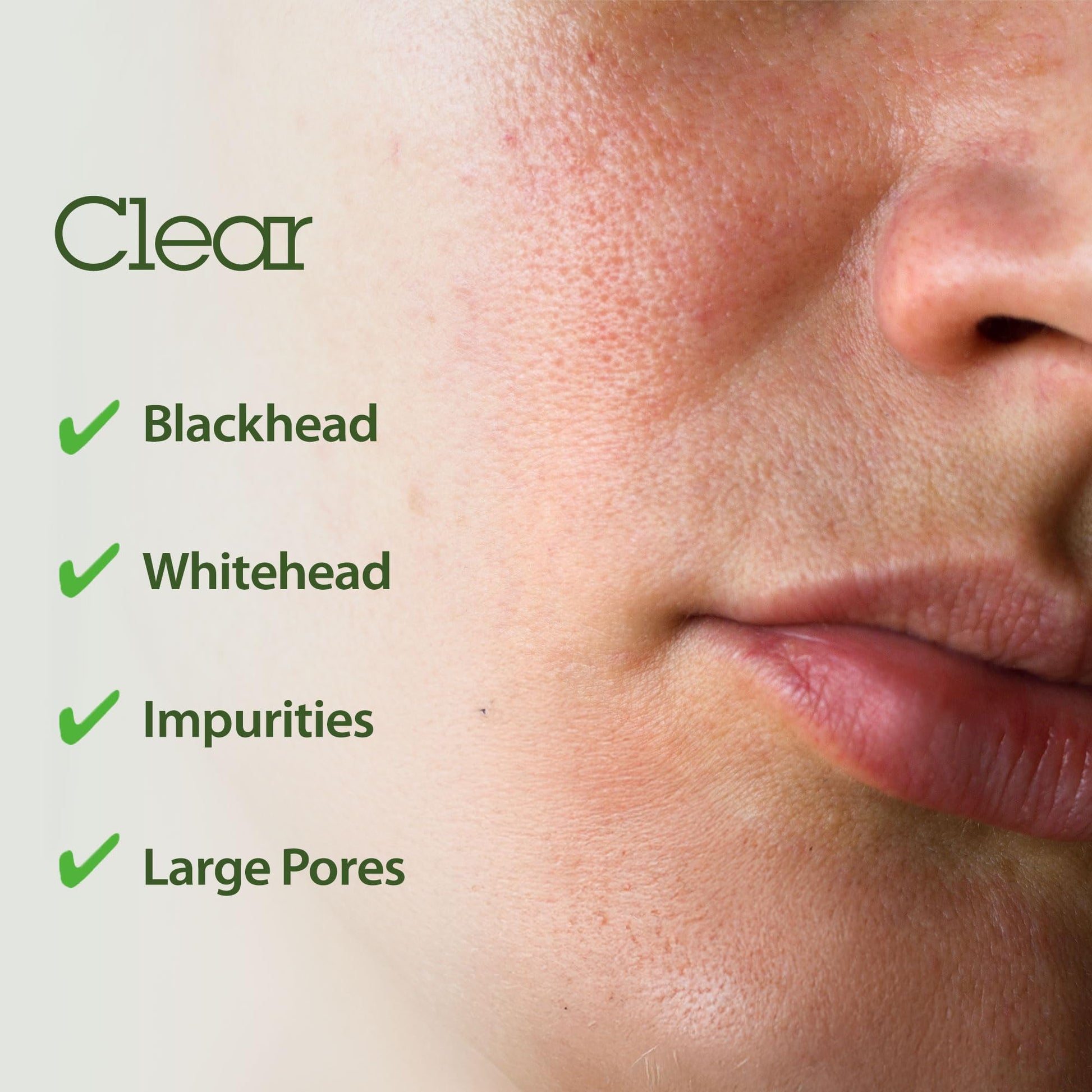 Demonstration of Blithe balm removing makeup