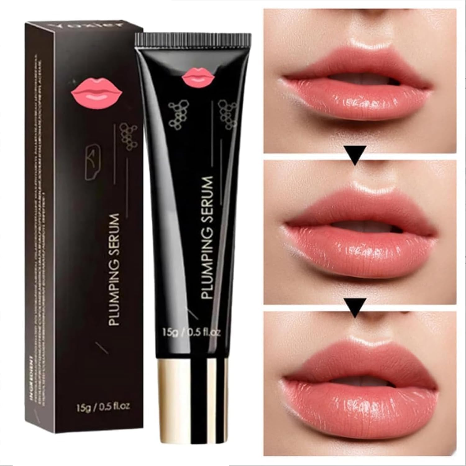 Elycura lip booster serum packaging and product details