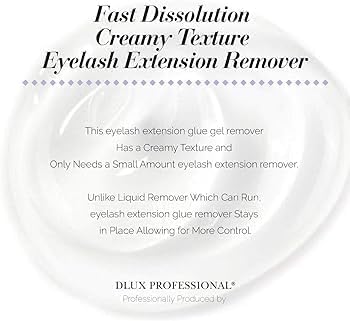 Dlux Professional eyelash extension supplies 15ml jar