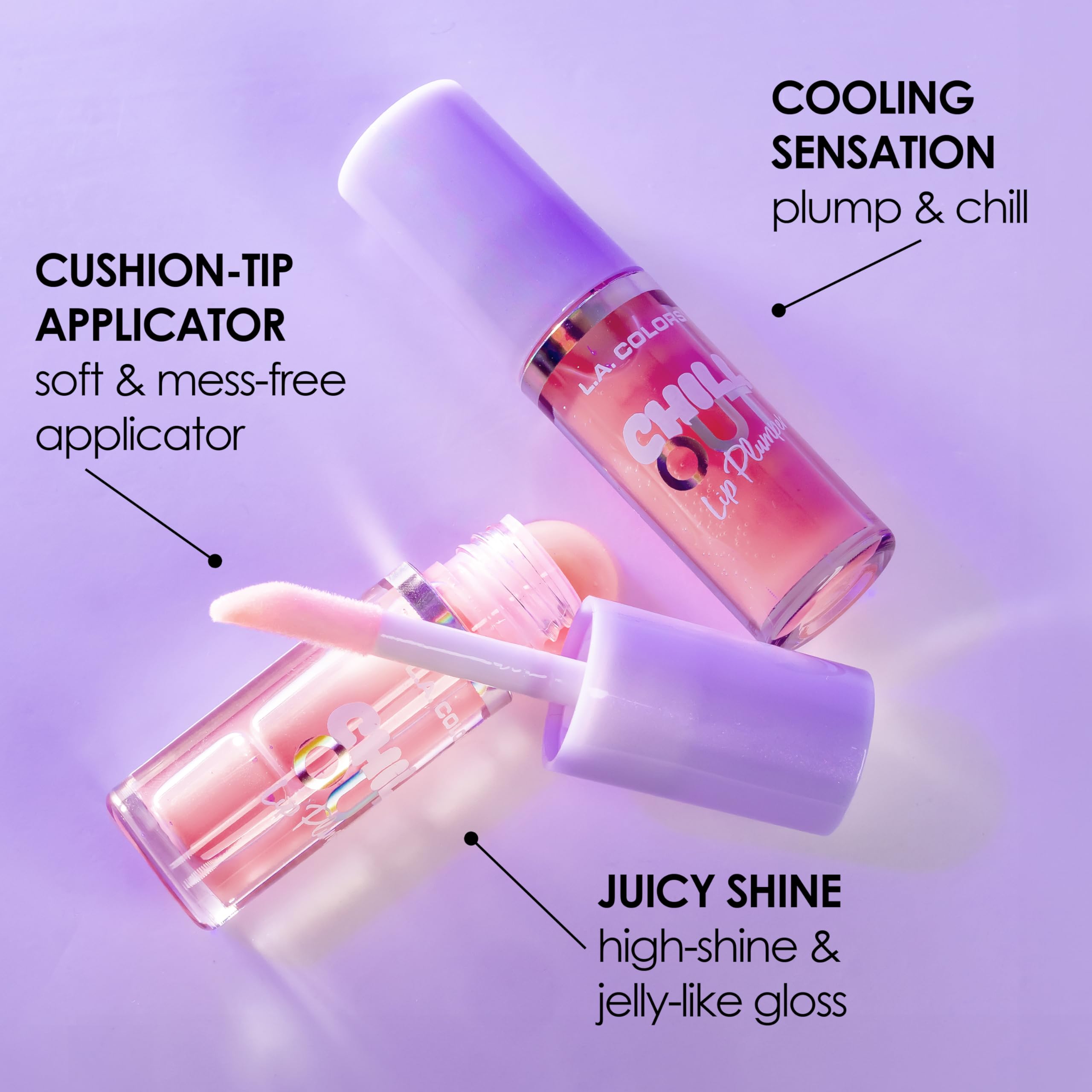 L.A. Colors lip plumper packaging details