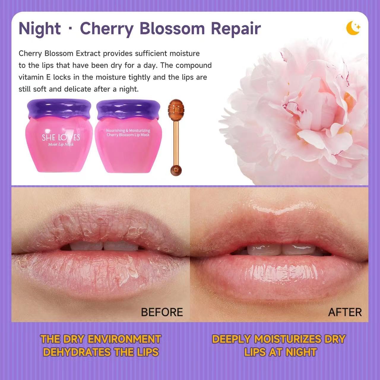 Open jar of Vafee Derol ginger lip mask for skincare