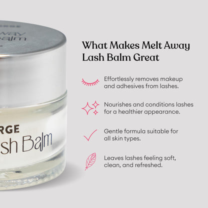 Silly George lash extension remover balm container