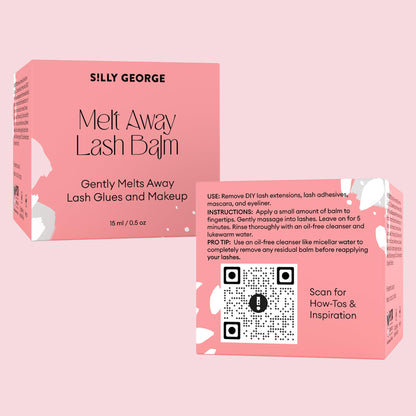 Silly George lash adhesive remover packaging