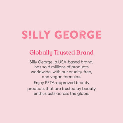 Detailed view of Silly George 15 milliliter lash balm jar