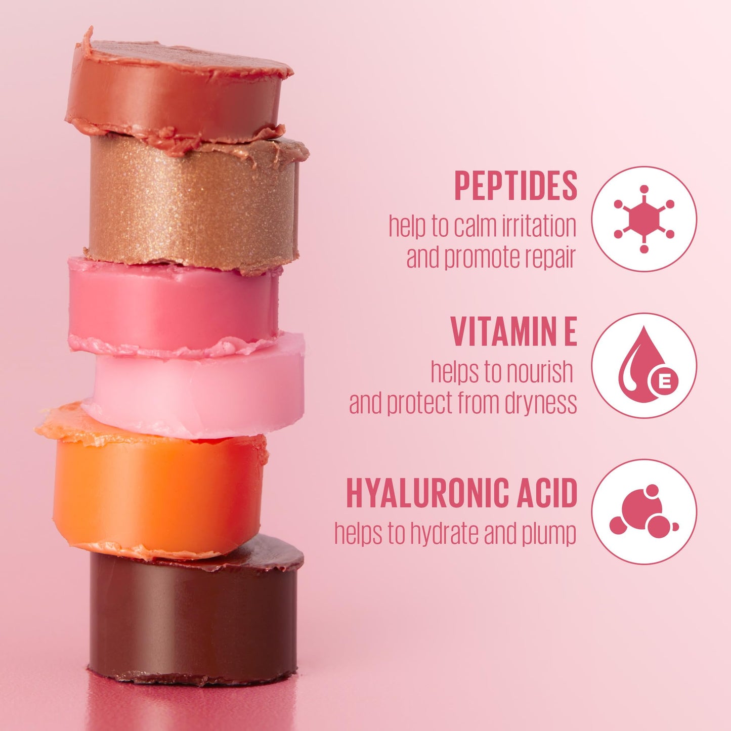 Kaja Juicy Glass Lip Balm brand logo and label