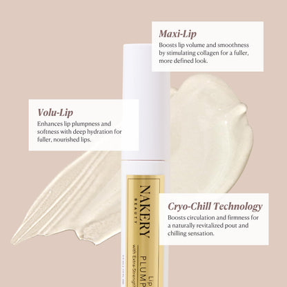 Application of Nakery Lip MirageXL showing non-sticky cooling formula