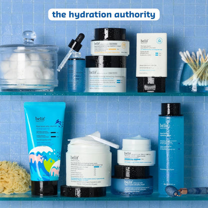 Belif Aqua Bomb Cleansing Balm for deep makeup removal