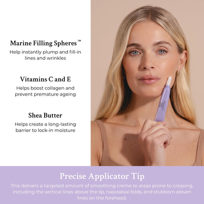 Prai Beauty Ageless Lip and Line Filler texture demonstration