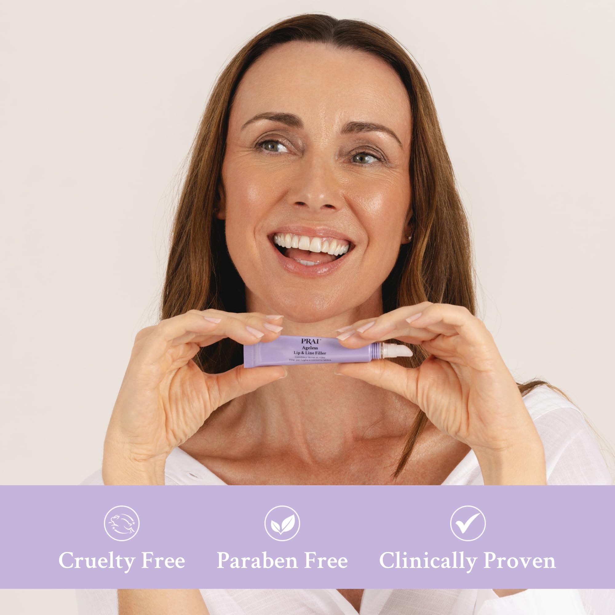 Prai Beauty Ageless Lip and Line Filler packaging design