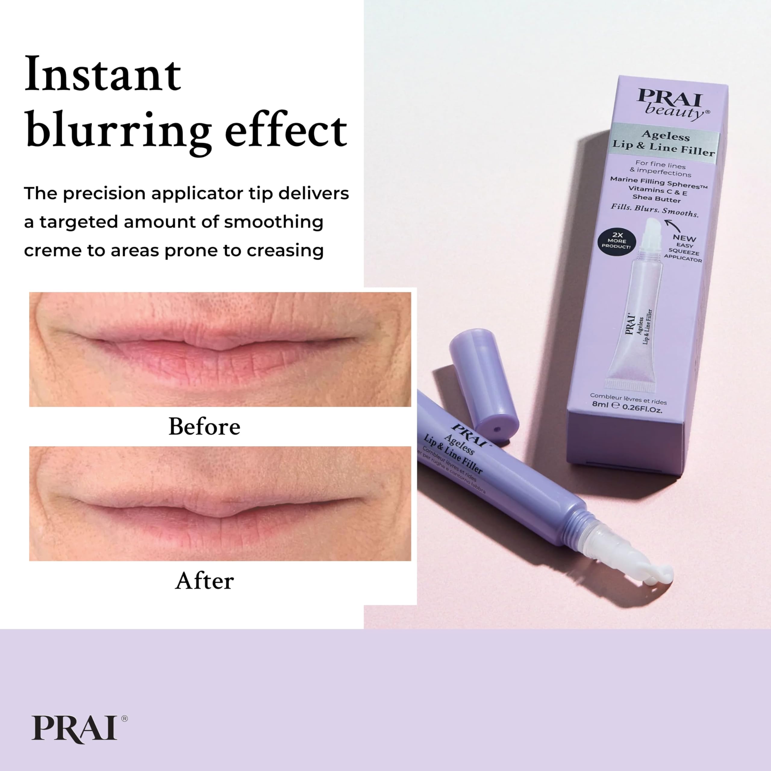 Prai Beauty Ageless Lip and Line Filler product dimensions